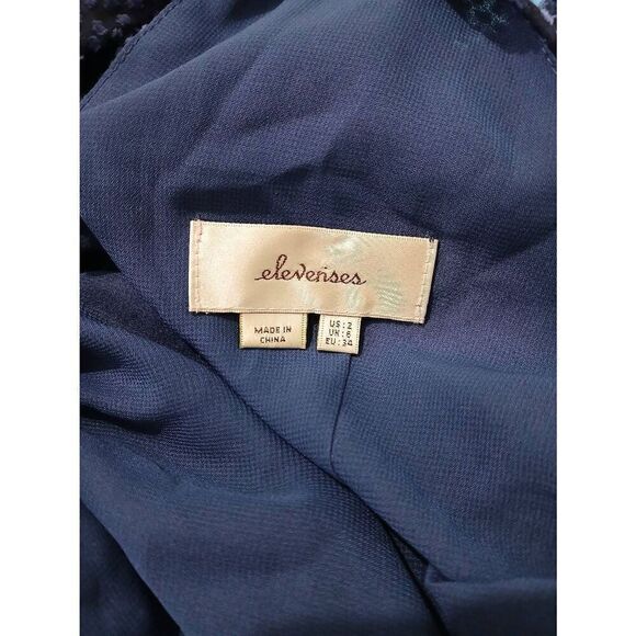 Elevenses anthropologie women size 2 TALL LONG glam dressy romper halt neck $178 - Picture 7 of 9